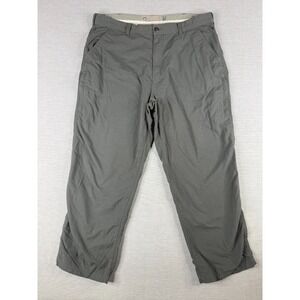 REI Mens Pants Size 40 x‎ 30 Hiking Outdoors Nylon UPF 50+ Activewear Green